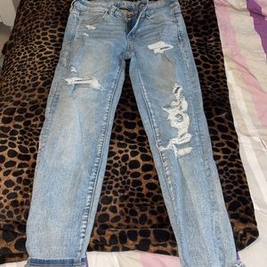 American Eagle Distressed Skinny Jeans